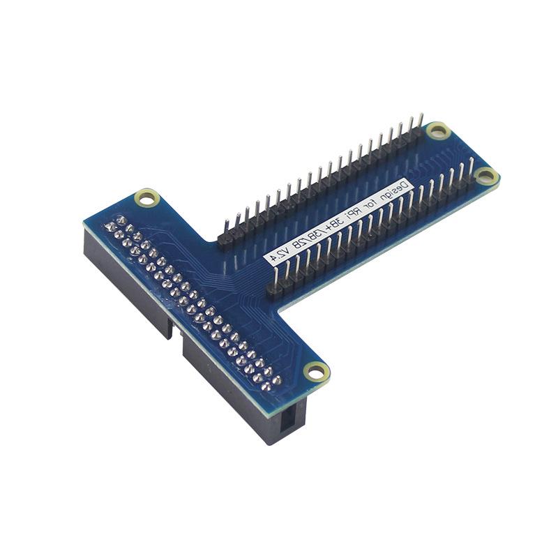 Raspberry Pi 3B+/4B T-type GPIO 40P Expansion Board
