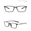 New Fashion Brand Design Square Carbon Fibre Male Exquisite Eyeglass  TR Frame Photochromic Anti Blue Light Men Reading Glasses