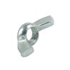 Galvanized Carbon Steel Wing Nut Yuanbao Sheep Horn M3-M12