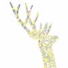 3D Reindeer 140 LEDs Warm White 128 Cm PET