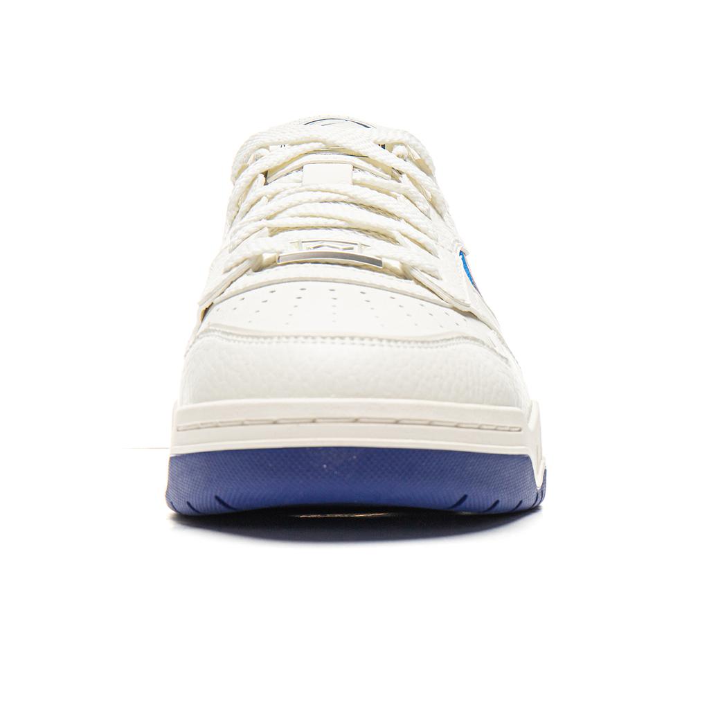 New LINING Moon White 3 Skateboard Shoes Men's Low Top White Blue AGCV077-8
