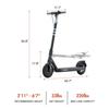 Europe Warehouse 9 Inch Foldable Electric Scooter Wholesale China Folding 36V 7.8Ah Electric Scooter for Adult
