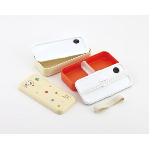 Skater Simple Lunch Box, 600ml, Hello Kitty x Kotorippu Okinawa, Sanrio, Made in Japan, SLBW6M-A