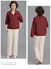 Mother's Day Spring Lapel Jacket - Quilted Fashion Outerwear for Young and Middle-aged Women