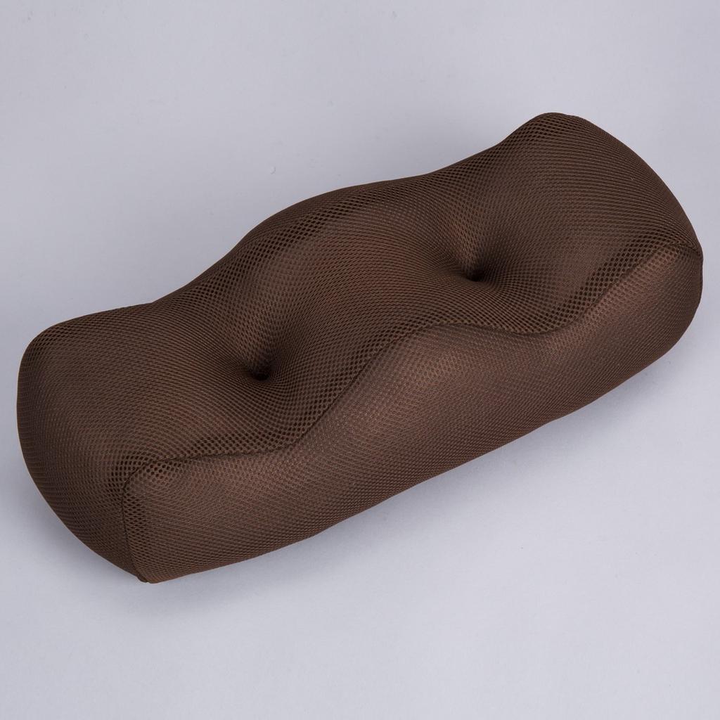 Astro Foot Mesh Pillow, Brown, Fabric, Footrest, Washable, 304-21