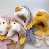 Cute Penguin Baby One Piece Scarf Hat Children Warm Headgear Bonnet Kids Plush Ear Protection Cap