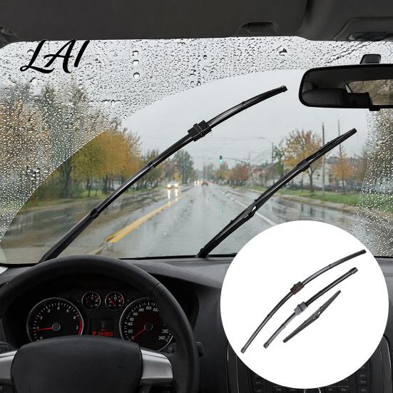 High Performance Wiper Kit 3Pcs/Set Car Blades for Ford Focus 2005-2011 26/17/14-inch Front Windshield Rear Kit Auto Replacement Beam