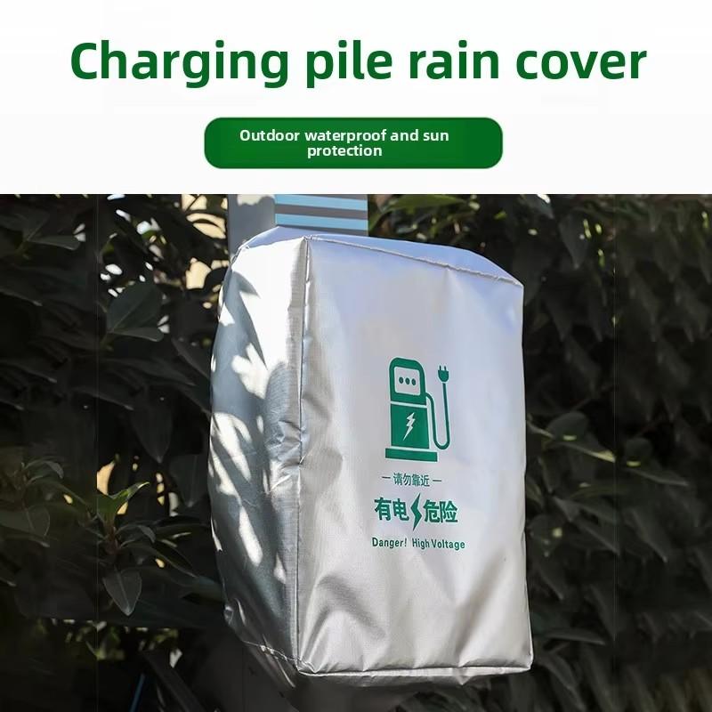 

For Most Outdoor EV Charger Universal Electric Vehicle Charger Station Rain Cover Protector Rain Sun UV Snow Protections Cover