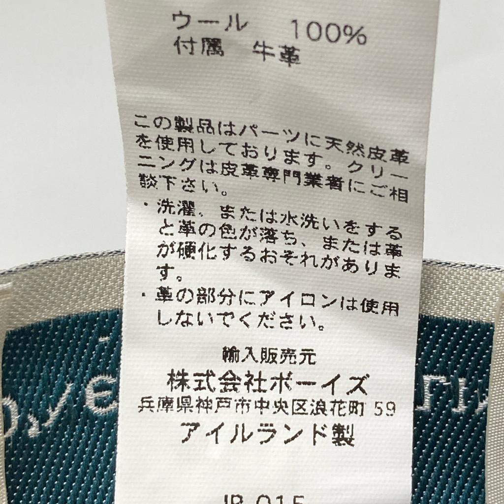 O’Neil of Dublin IR-015 Brown X Black Check Wool Wrap Skirt Skirt US8 Brown / BlackUsed