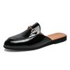 Fashion 2025 Classic Brand Men's Loafers Luxurious New Shiny Leather Shoes High-end Banquet Men's Dress Shoes Flat and Comfortable