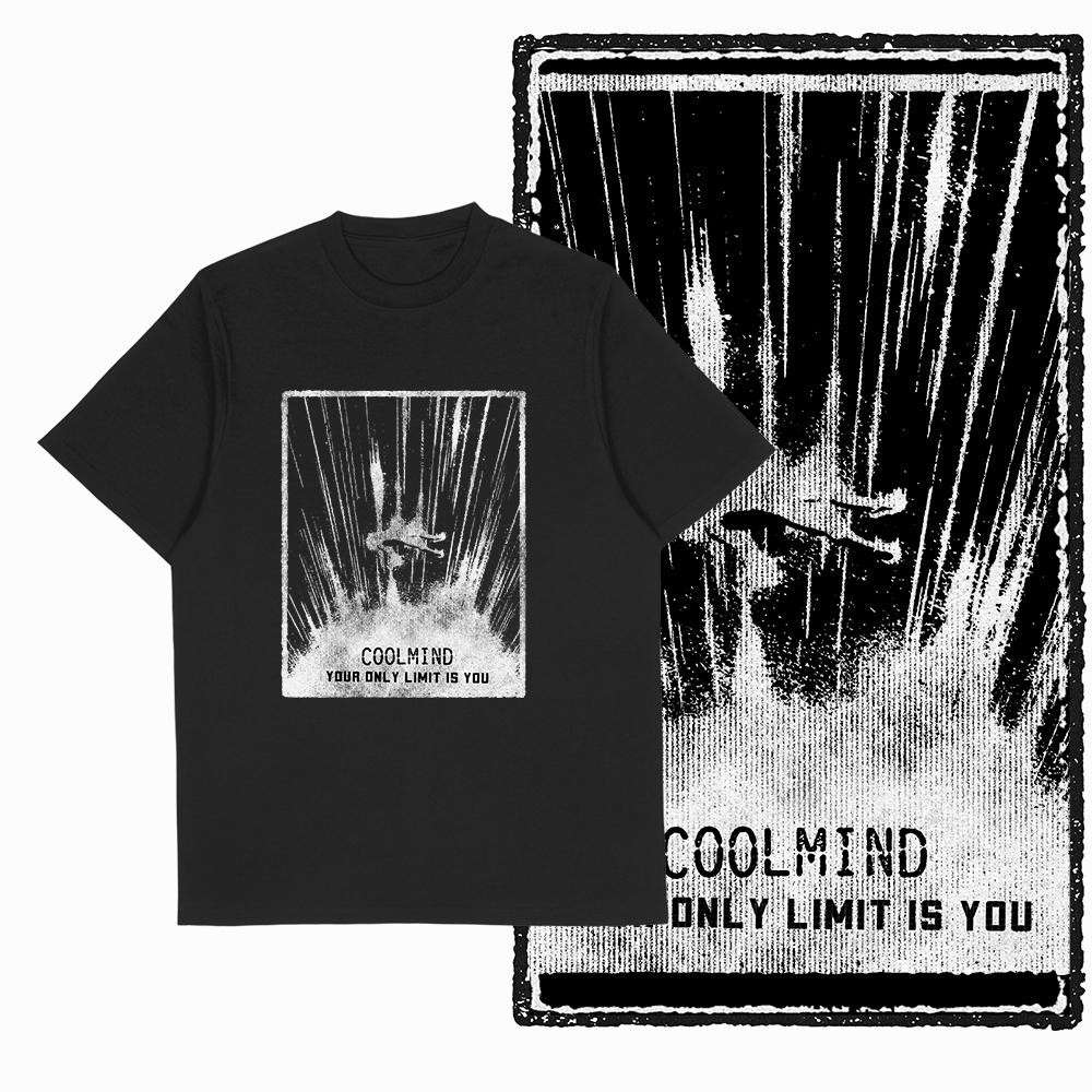 Coolmind ZF028 100% Cotton  Short Sleeve Exclusive Graphic Vintage Men T Shirt Big Size Cool O-neck Men Tshirt Casual Tee Shirts