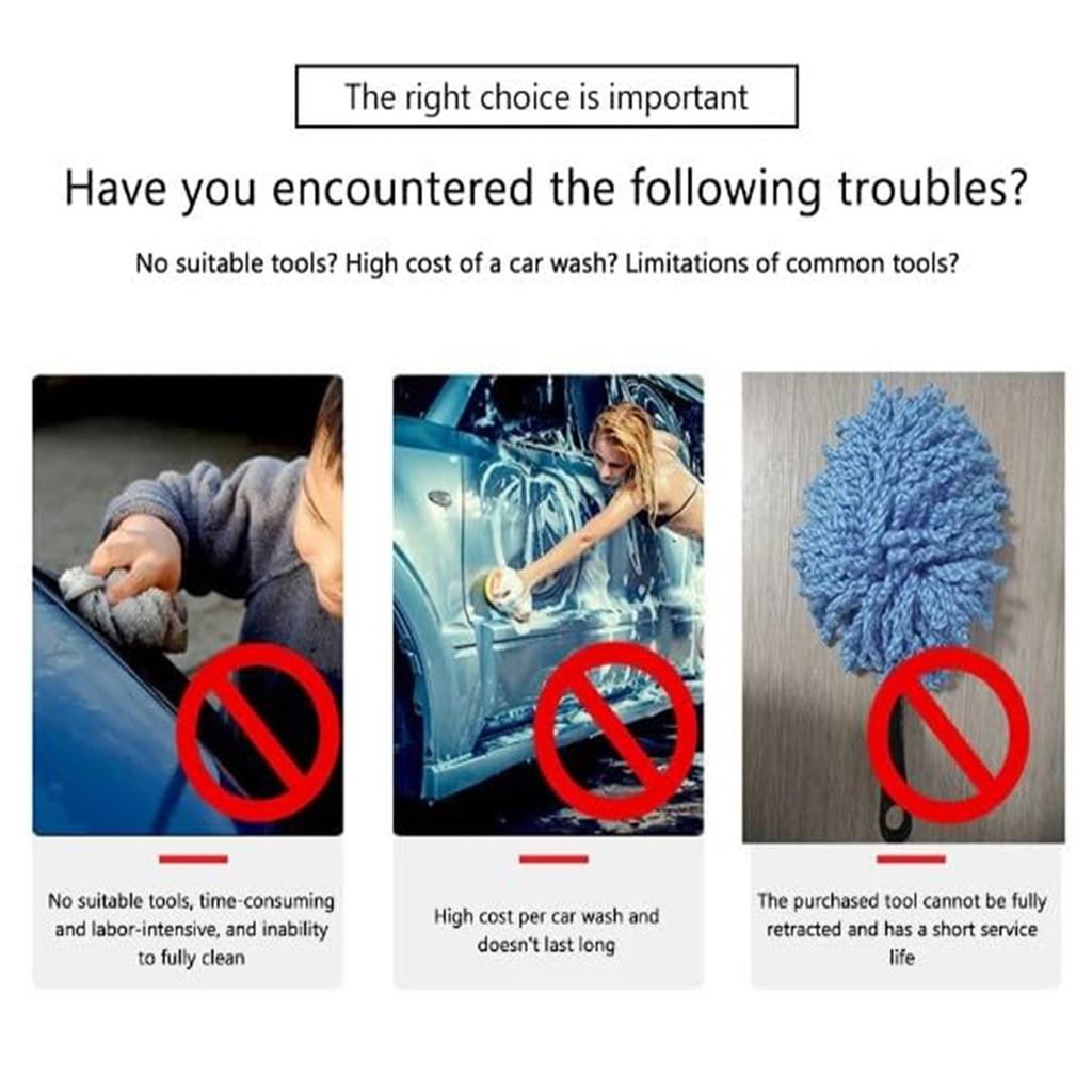 Generic Car Wash Tool  Microfiber Dusting & Cleaning