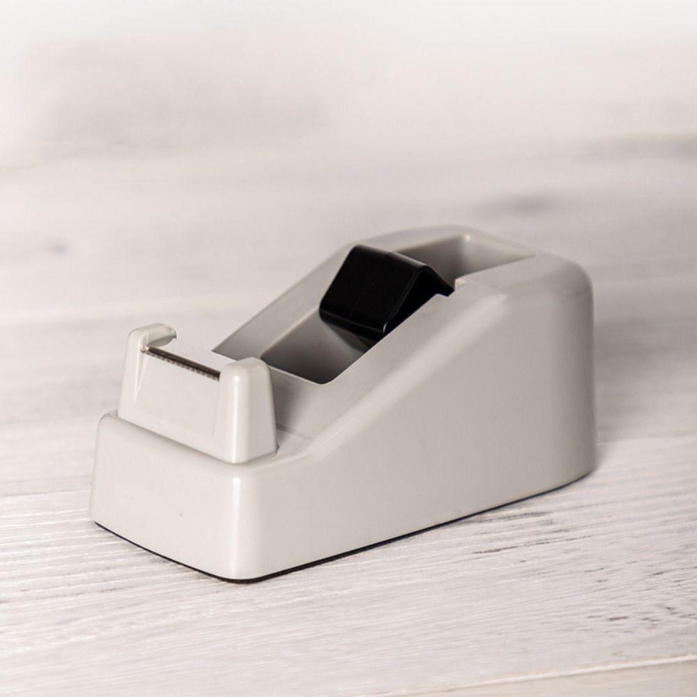 Durable Adhesive Tape Cutter Plastic Tape Cutting Tool Office Supplies Tape Dispenser  Paper Tape