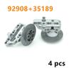 MOC Suspension Steering Wheel Hub Technical MOC Parts Gear Reduction 92909 32495 DO IT YOURSELF Construction Bricks Car Truck Drive Blocks