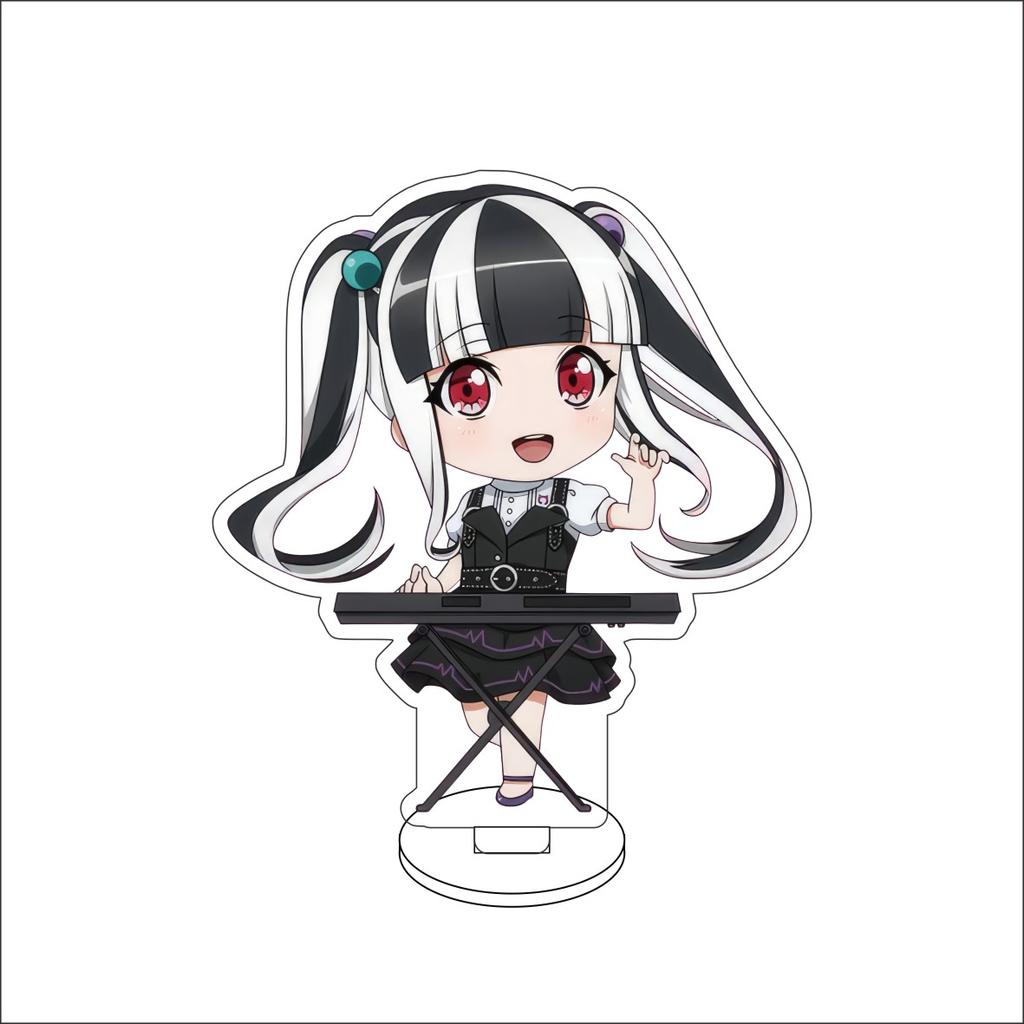 10CM Anime BanG Dream! Figure Stand Model Tsukushi Futaba/Nanami Hiromachi/Mashiro Kurata Cute Desk Decor Standing Sign Gifts