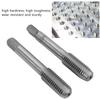 2pcs High Speed Steel Hand Tap Straight Flute Tap  Metalworking