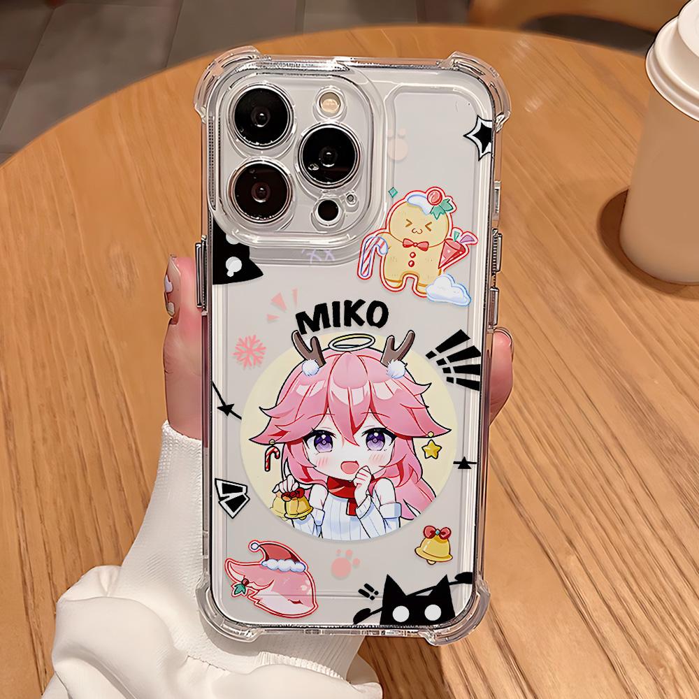 

Cute Genshins Impacts F-Furina New Fall Clear Phone Case for Xiaomi Redmi 14C 13C 12C K50 K40 Note 14 13 12 11 10 Pro Plus 4G 5G Redmi Note 10 4G