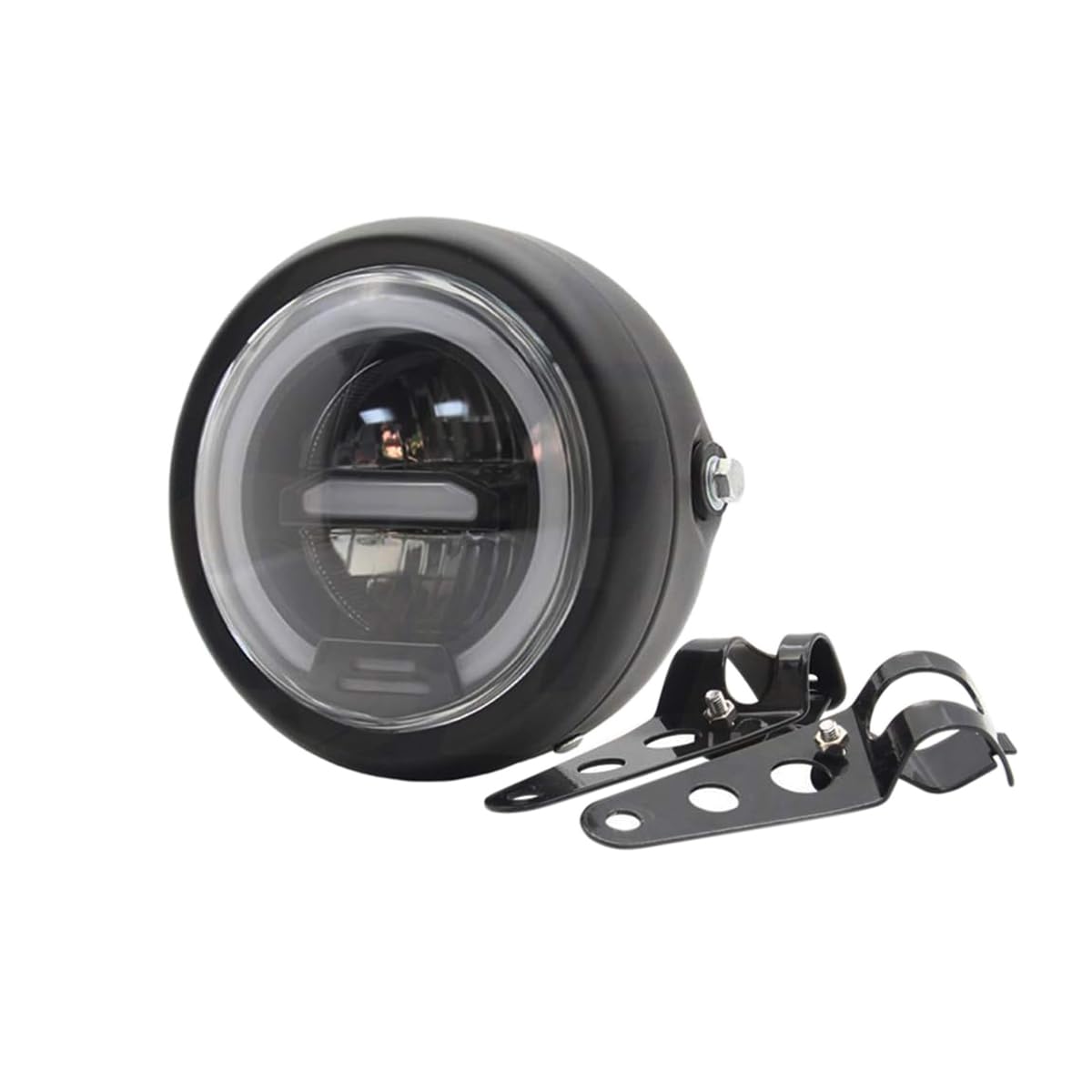 YIBO Ретро Модифицированный Мотоциклетный Фара Светодиодный Дневной Ходовой Огонек Фара CG Ranger Longia V жёлтый