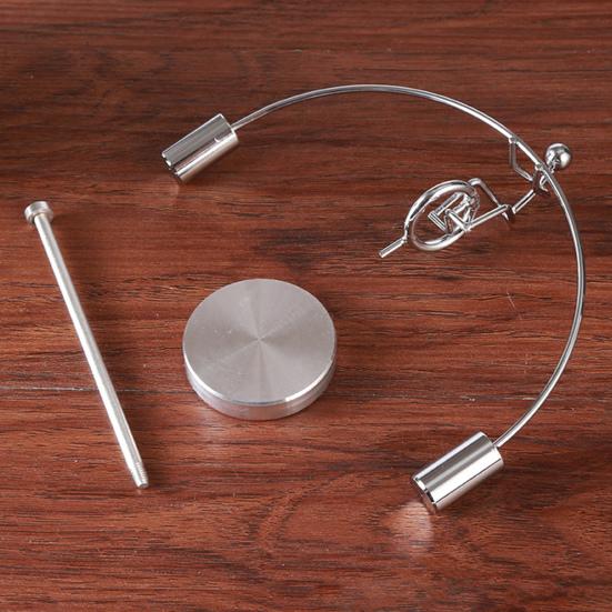 Jednokolka Muž Balanční dekorace Fyzika Balanční hračka Kov Balancování Rotující mužíček Domácí kancelář Stolní ozdoba Narozeniny