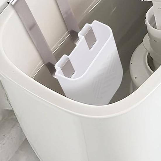 Toilet Tank Tablet Holder with Hook Prevents Residue & Pollution In Water Tank Tablet Rack Easy Install Rust-Resistant Cleaner Rack