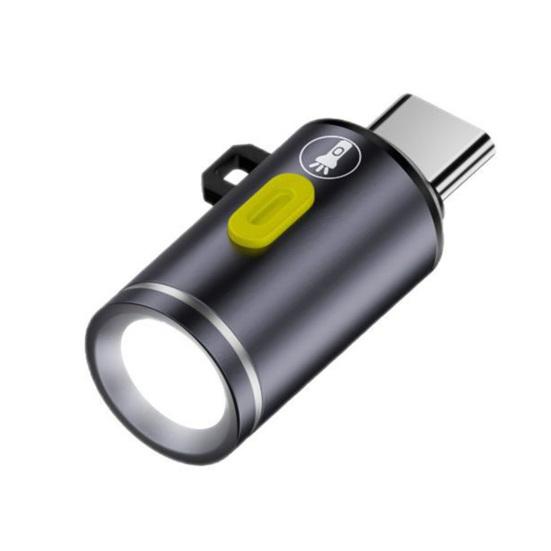 Vodotěsná svítilna s vysokým světelným tokem, malá super jasná LED svítilna, nabíjení typu C, kapesní svítilny pro venkovní cyklistiku, turistiku, nouzové situace