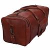 Handmade Grain Leather Duffle Bag Large Travel Bag Men's Weekender Bag Holiday