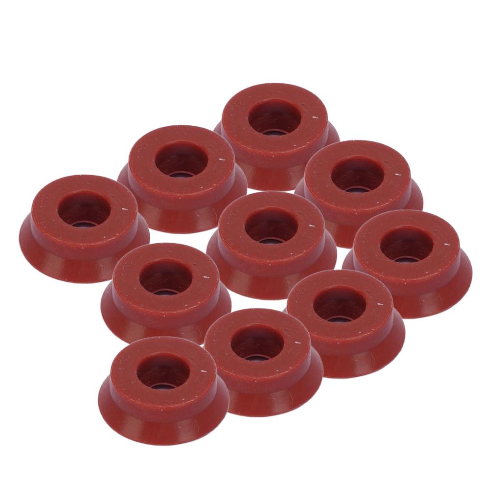 10 stk Kaffemaskin Lekkasjesikre Tetninger Vanntette Silikonpakninger Kaffetrakter Tilbehør