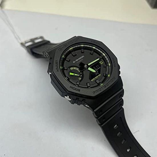 G-Shock Wristwatch Neon Accent Green GA2100-1A3