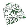 Doctor Medical Pattern Healthcare Professionals Design Fashion Knit Hat for Adults Adds a Stylish Finishing Touch To Everyday Outfits Perfect for City