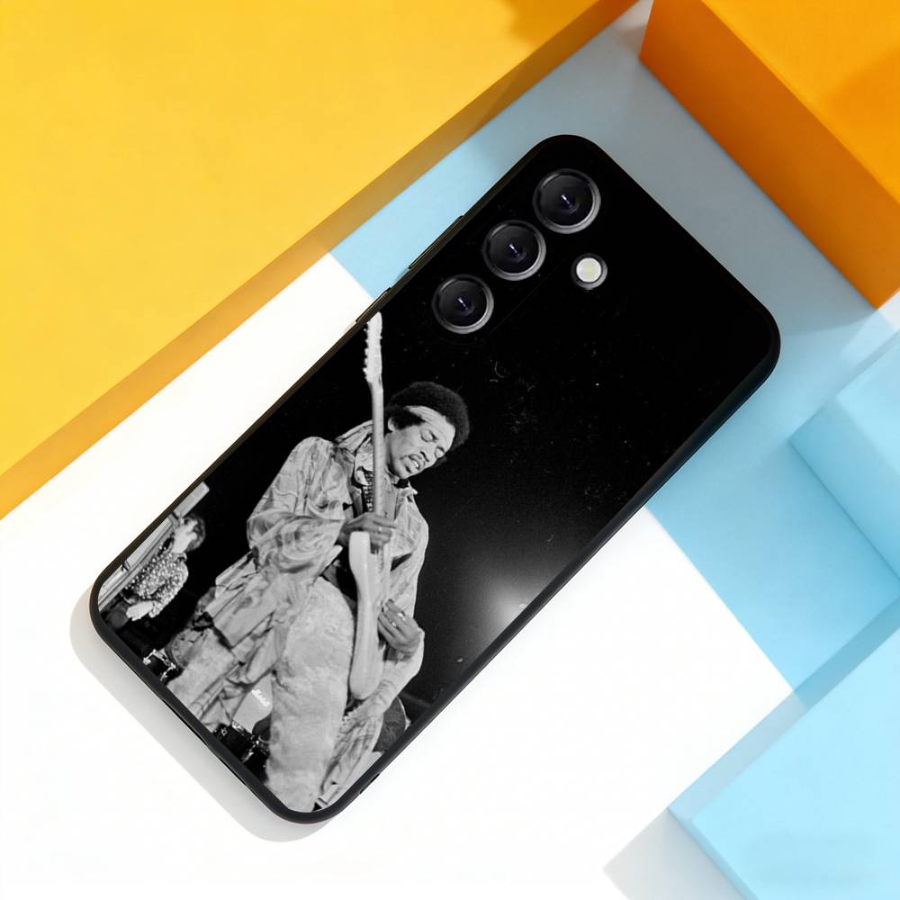 Guitarist J-Jimi H-Hendrix Phone Case For Samsung Galaxy A 22,71,53,52,51,72,73,5G,Note,J7,8,9 Soft Black Cover