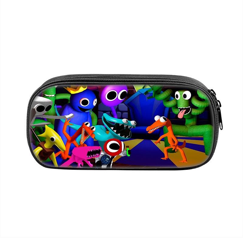 Friends Rainbow Pencil Case Large Capacity Stationery School Bag Student Kids