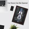 1:32 Scale Car Model Toy 3D Frame Sound Light Pull Back Doors Opened Car Ornament Decoration Painting Boy's Birthday Gifts