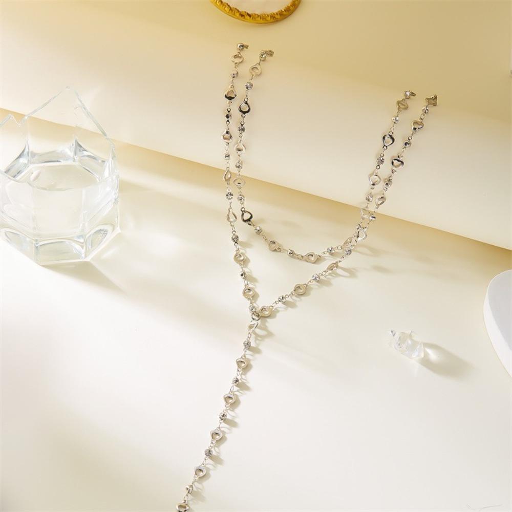 Colorful Y-Shaped Necklace Tassel Collarbone Chain Fashion Clavicle Chain Necklace  Summer Holiday