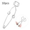 10Pcs Metal Made Metal Test Tube Holder Lightweight Centrifuge Tube Clamp  Tube Holding Use