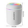 180ML Mini Air Humidifier USB Electric Aroma Diffuser Essential Oil Purifier Aromatherapy Mist Maker Lights for Car Home Bedroom