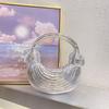 Acrylic Shell Handbag Minimalist Clear Box Bag With Chain Strap Retro Chic Small Purse Daily Wear