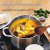 Shangheng 20CM 304 Stainless Steel Non-stick Soup Pot