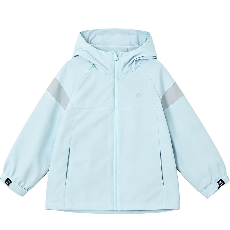 DEESHA Girls' Color Block Hooded Outdoor Jacket