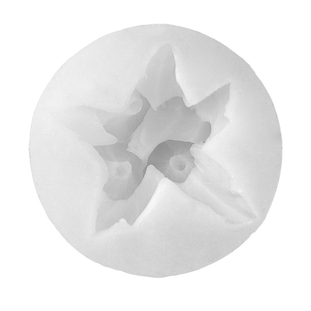 Durable Silicone Candle Making Mould For Crafting Realistic Flower Candles Suitable For Beginners And Experts