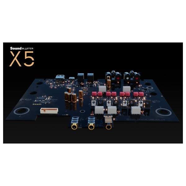 Creative External Sound Card      Sound Blaster X5 Usb