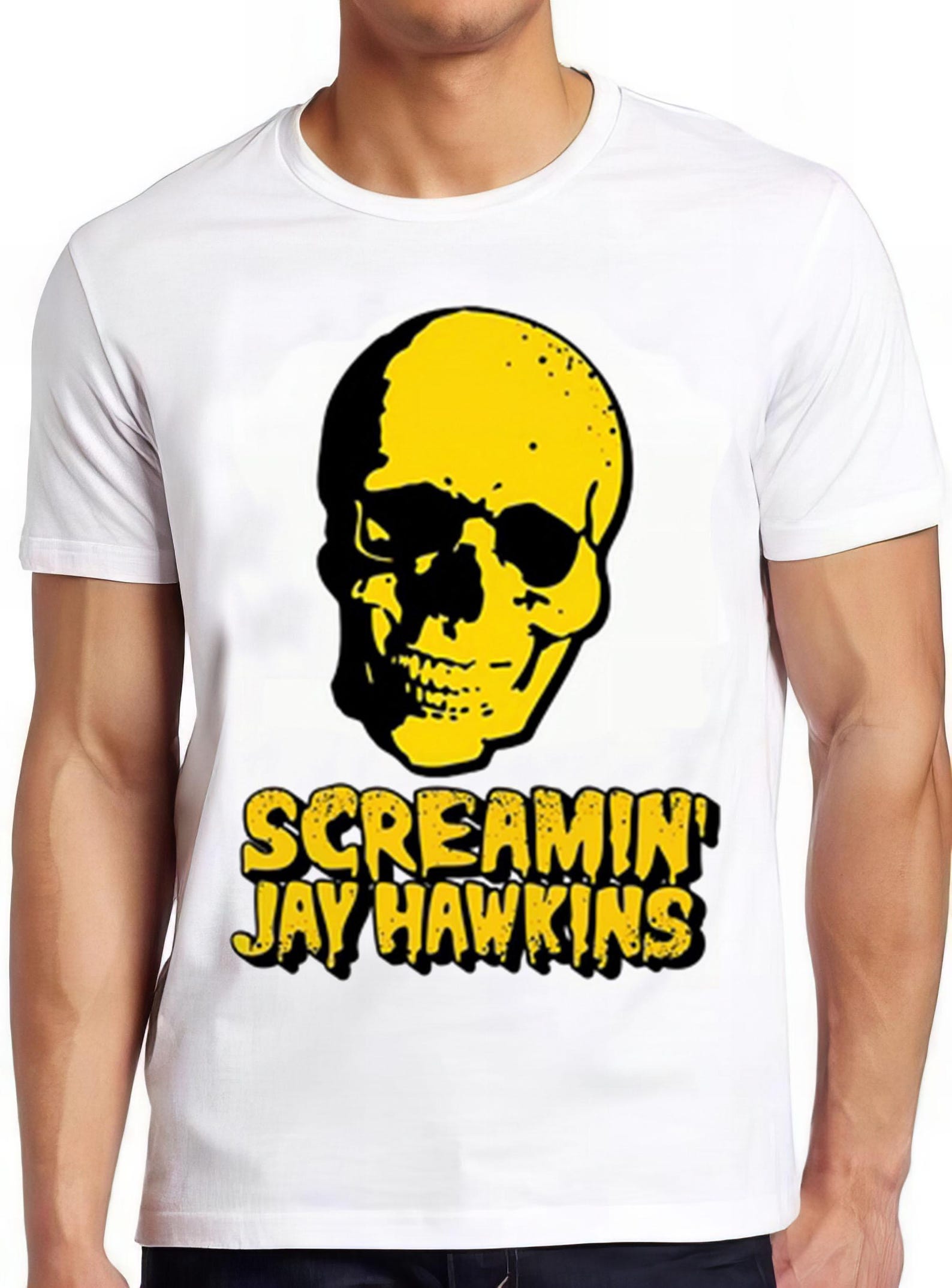 Jay Hawkins Shake Stick Screamin Voodoo Best Seller Music Gift Tee T Shirt B2041 L