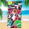 Towel Microfiber Beach Towel, Quick-Dry, Sand-Free, Ultra-Fine Fiber, Super Soft. S-Splatoons