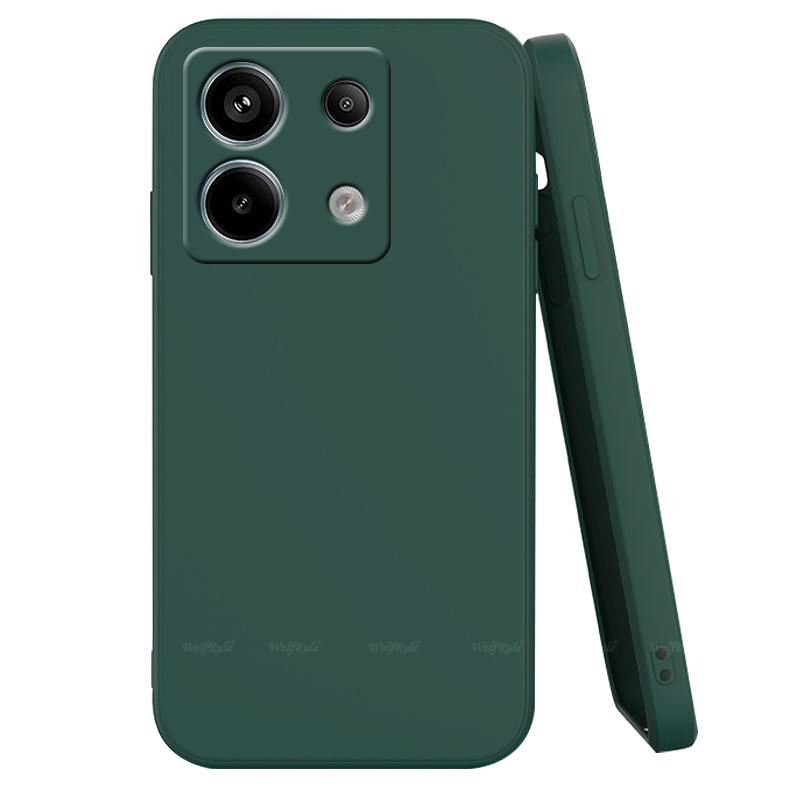 For Xiaomi Redmi Note 13 4G Case Cover Redmi Note 13 4G Capas New Armor Shockproof Back Bumper TPU Soft Fundas Redmi Note 13 4G