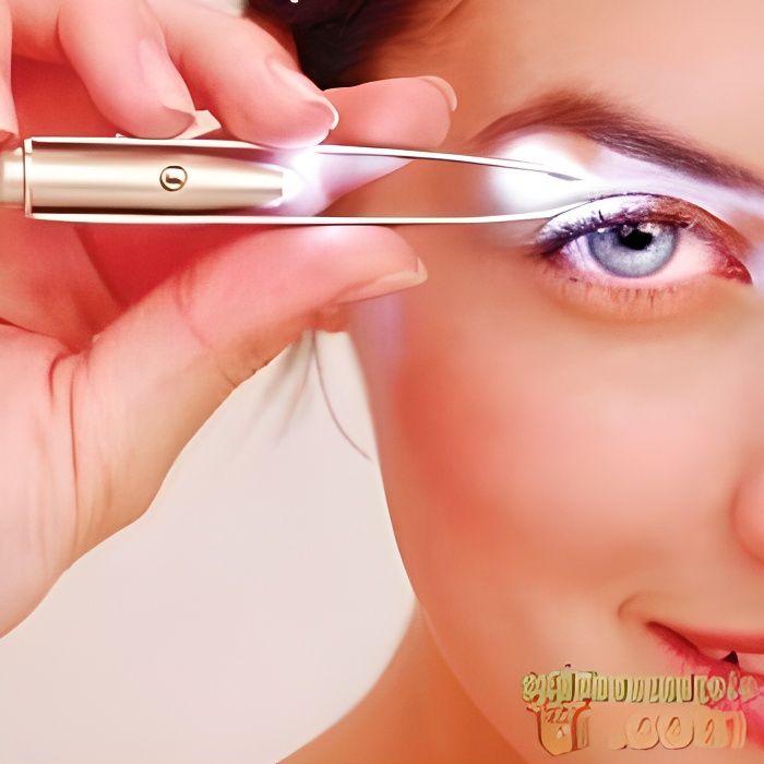 Lg-Expro Unisex Light Tweezers - Led - Practical - Beauty Accessory - Adult