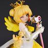 Durable 22cm Cardcaptor Sakura Kinomoto Sakura Gk Figure With Kero Anime Peripheral Desktop Decoration Beautiful Girl Collectible Model