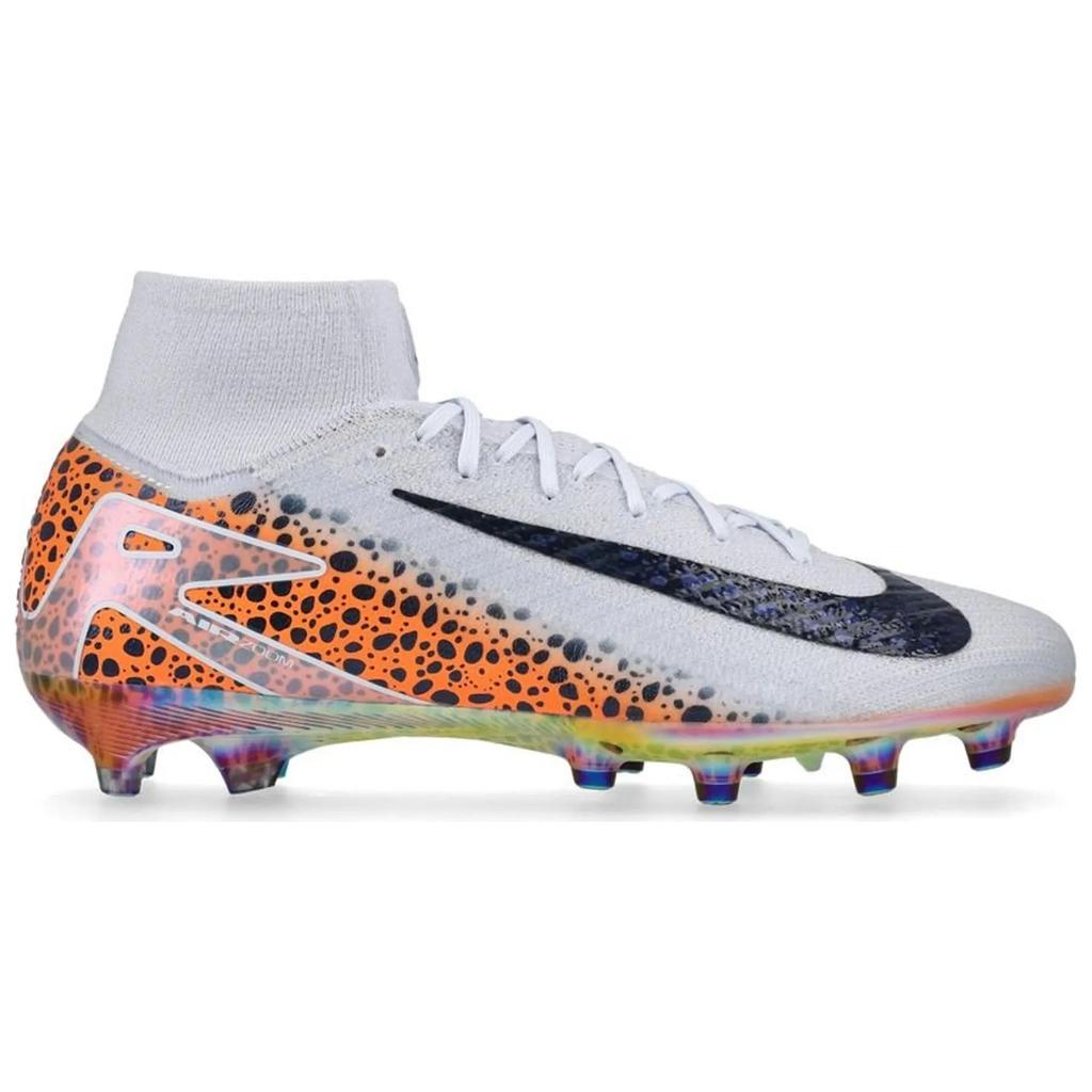 Nike Air Zoom Mercurial Superfly Elite 10 Ag-Pro Trendy Sports Non-Slip Durable Football Shoes Men Football Shoes White Orange HF9397-900