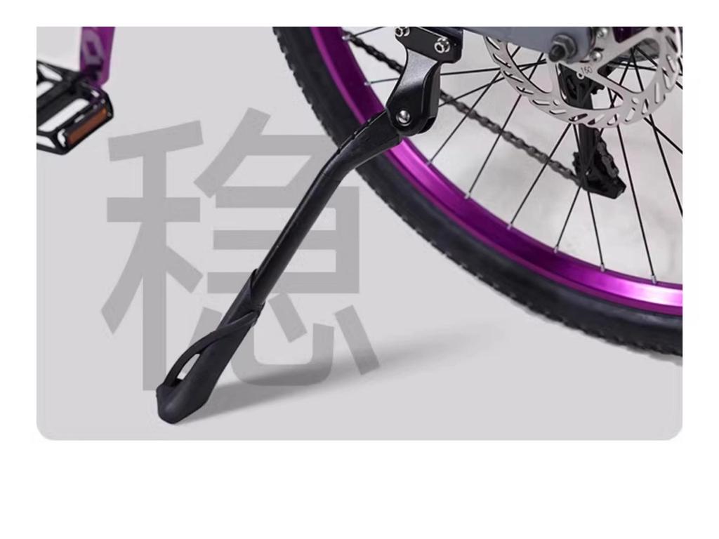 Mountain & Road Bike Kickstand: Complete Vertical Parking Stand with Leg Accessories