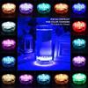 Ip68 Waterproof Multi-color Submersible Led Underwater Night Tea Light Vase Bowl Party Wedding Christmas Decoration