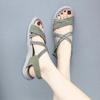 K6357-8 Women's Plus Size Sports Sandals with Elastic Velcro