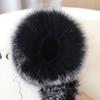 Women's Cute Fox Fur Earmuffs - Warm Winter Ear Warmers